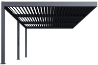 Bioklimatická pergola ke stěně INTRO DUO 8x4 m Rojaplast (foto 4)