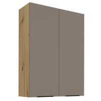 Horní skříňka, sandgrau/dub artisan, FRISBO 80 G-108 2F Kondela