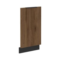 Dvířka na myčku nádobí, ořech okapi/černá, MENZO ZM 713x446 Kondela