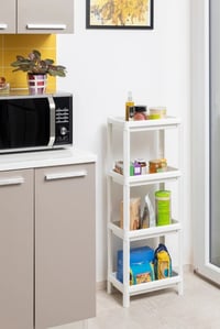 Regál DEA HOME LINDA čtyřpatrový Rojaplast (foto 7)