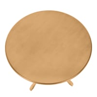Jídelní stůl, kulatý, dub světlý, průměr 106 cm, TABLOS Kondela (foto 4)