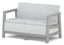 SCANDI LINEA SEATER SOFA 2 – Ash grey / Storm grey Rojaplast