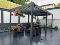 Bioklimatická pergola INTRO PLUS 6x3 m Rojaplast