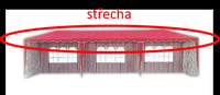 Zahradní altán 3901-PL Střecha k Rojaplast