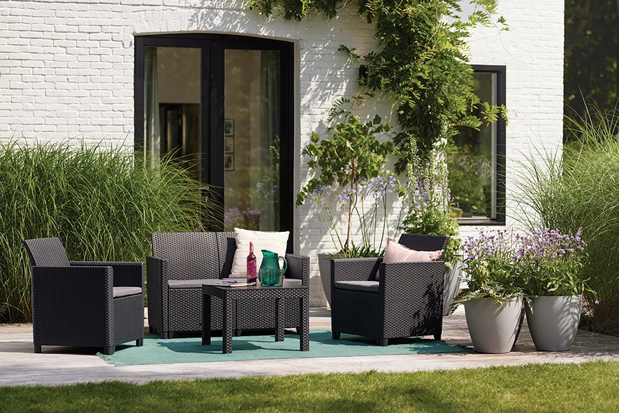Zahradní souprava CLAIRE SEATERS SOFA 2 Rojaplast