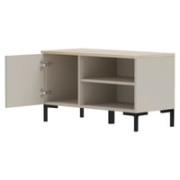Botník, šedohnědá Taupe/dub silverjack, DOMCA 1D Kondela (foto 3)