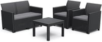 Zahradní souprava CLAIRE SEATERS SOFA 2 Rojaplast (foto 2)