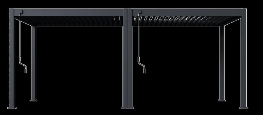 Pergola Spojovací díl k bioklimatické 3 m Rojaplast