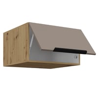 Horní skříňka, sandgrau/dub artisan, FRISBO 60 NAGU-36 1F Kondela (foto 2)