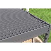Bioklimatická pergola ke stěně INTRO PLUS 6x3 m Rojaplast (foto 10)