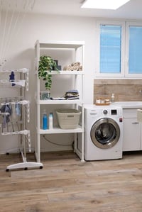 Regál DEA HOME WASH STORE & k pračce 4 police Rojaplast