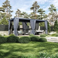 Pergola ECO Bioklimatická 6x3 m ocel volně stojící Rojaplast (foto 10)