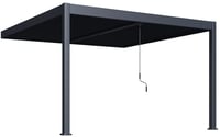 Bioklimatická pergola ke stěně INTRO DUO 4x4 m Rojaplast