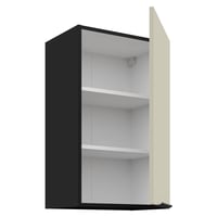 Horní skříňka, kašmír/černá, ARAKA 45 G-72 1F Kondela (foto 2)