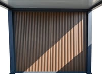 Pergola WPC PRESTIGE stěna 3 m k ám a přístřešku Rojaplast (foto 2)