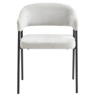Designové jídelní křeslo, světle šedá/černá, NIZAR TYP 2 Kondela (foto 4)