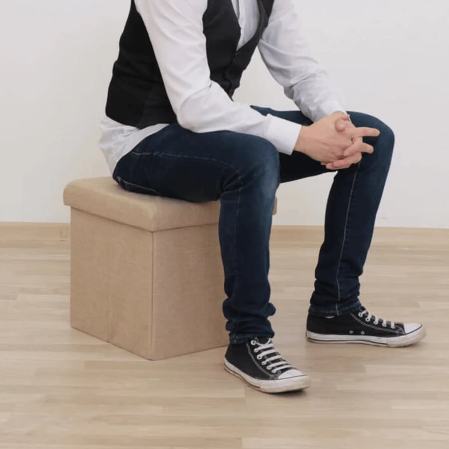 Skládací taburet FALON – 0000204875 Kondela