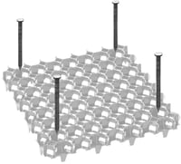 EKOGRID Zatravňovací dlaždice 50x50x4 cm Rojaplast (foto 4)