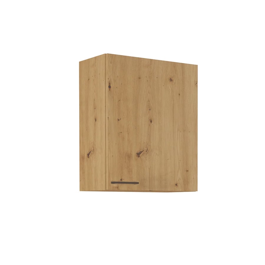 Horní skříňka, černý mat / dub artisan, Monro, 60 G-72 1F Kondela