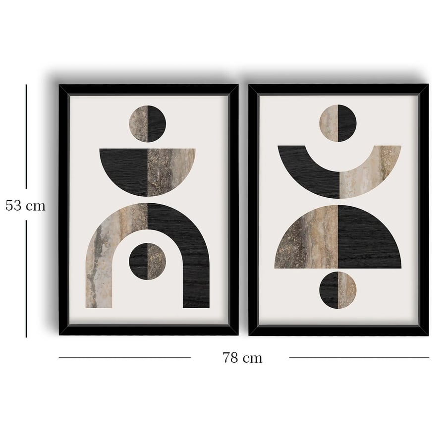 Obraz 2P3853NISCT-014 (set 2 ks) ASIRGROUP