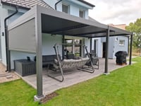 Bioklimatická pergola INTRO DUO 8x4 m Rojaplast (foto 9)