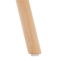 Jídelní stůl, bílá/buk, průměr 90 cm, GAMIN 2 NEW 90 Kondela (foto 5)