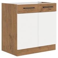 Dřezová skříňka VEGA 80 ZL 2F BB Kondela