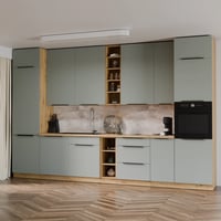 Dvířka na myčku nádobí, aquamarine/dub artisan, ARSANY ZM 570x596 Kondela (foto 6)