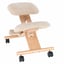 Ergonomická klekačka GROCO – Krémová/buk Kondela