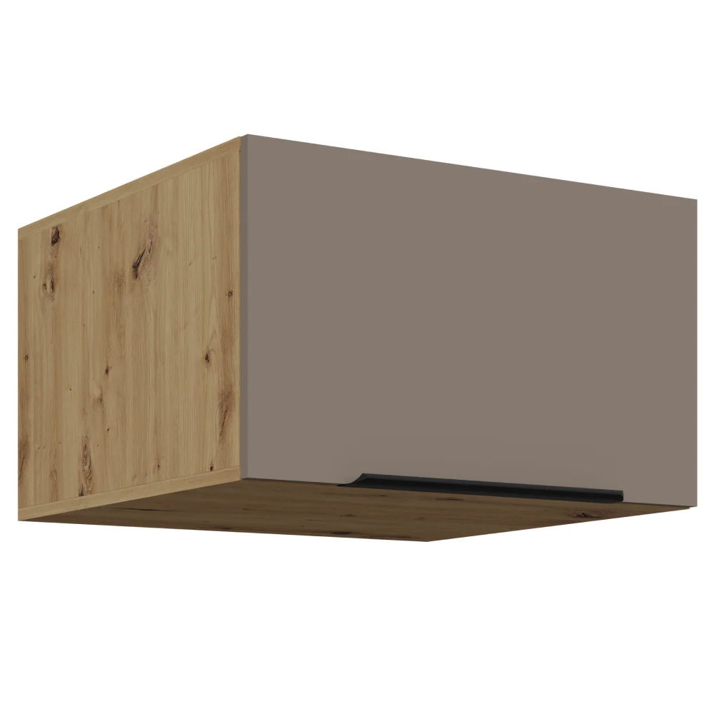 Horní skříňka, sandgrau/dub artisan, FRISBO 60 NAGU-36 1F Kondela