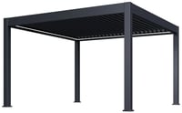 Pergola PRESTIGE Luxusní elektrická bioklimatická 4x4 m hliník volně stojící Rojaplast (foto 4)