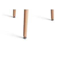 Jídelní stůl, bílá/buk, průměr 80 cm, ELCAN NEW TYP 2 Kondela (foto 5)