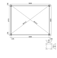 Bioklimatická pergola INTRO NEO 4x3 m Rojaplast (foto 16)