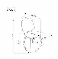 Jídelní židle K563 Halmar (foto 4)