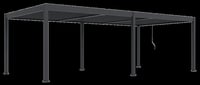 Bioklimatická pergola INTRO DUO 8x4 m Rojaplast (foto 2)