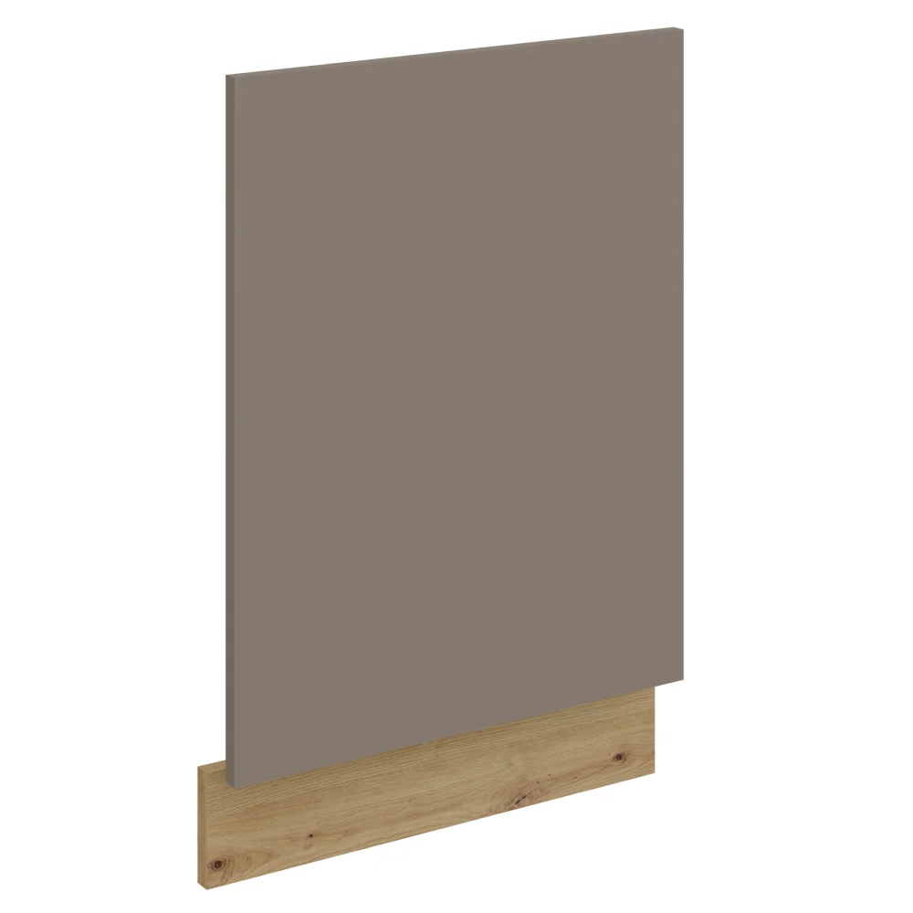 Dvířka na myčku nádobí, sandgrau/dub artisan, FRISBO ZM 570x446 Kondela