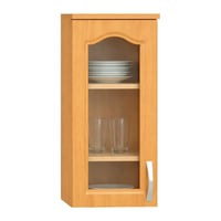Horní skříňka, olše, levá, LORA MDF NEW KLASIK W40S Kondela (foto 4)