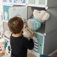Dětská modulární skříň HAKON Kondela (foto 6)