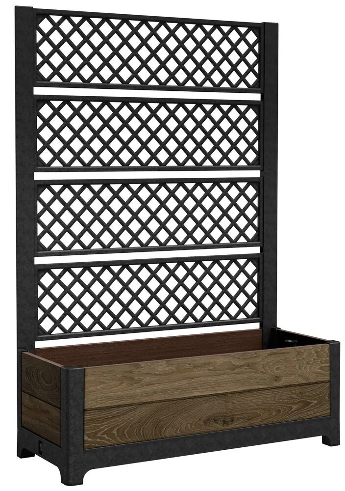 DECO TULIP květináč 110 L Walnut Rojaplast