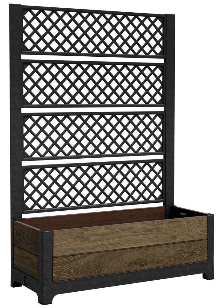 DECO TULIP květináč 110 L Walnut Rojaplast