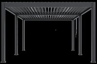 Bioklimatická pergola INTRO DUO 6x4 m Rojaplast (foto 7)