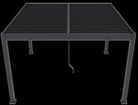 Bioklimatická pergola INTRO DUO 4x4 m Rojaplast (foto 5)