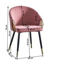 Designové křeslo DONKO Kondela (foto 4)