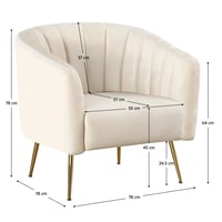 Designové křeslo BAGY Kondela (foto 4)