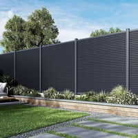 MODERN WPC plotový panel horizontální i vertikální a koncovky Rojaplast (foto 7)