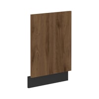Dvířka na myčku nádobí, ořech okapi/černá, MENZO ZM 570x446 Kondela