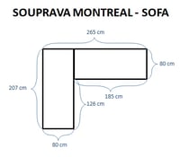 Zahradní souprava MONTREAL ratanová Rojaplast (foto 6)