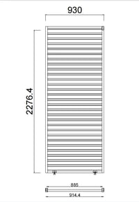 Pergola PANEL LAMELY zastínění fixní horizontální 1 m pro bioklimatickou Rojaplast (foto 16)