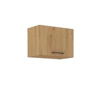 Horní skříňka, černý mat / dub artisan, Monro 50 GU-36 1F Kondela