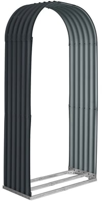 Dřevník SUN ovál 103x40x200cm Rojaplast (foto 2)